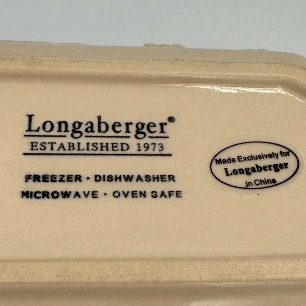 Longaberger pottery loaf